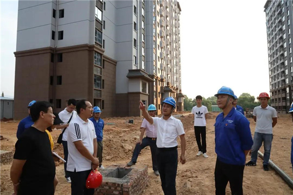 高曉云到城投集團(tuán)重點項目巡查